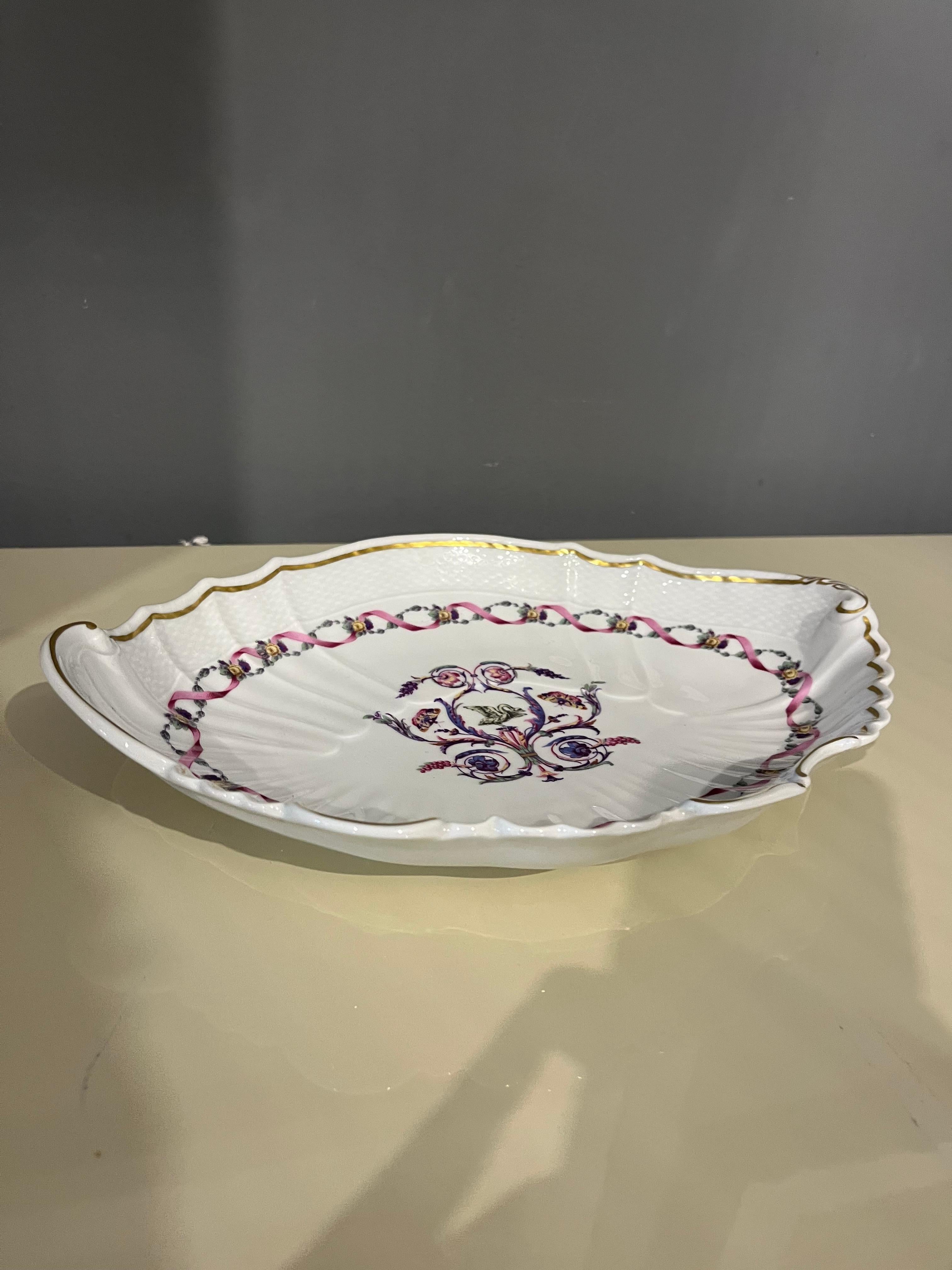 Italian Richard Ginori's Marescialla in porcelain from the 70s in vendita