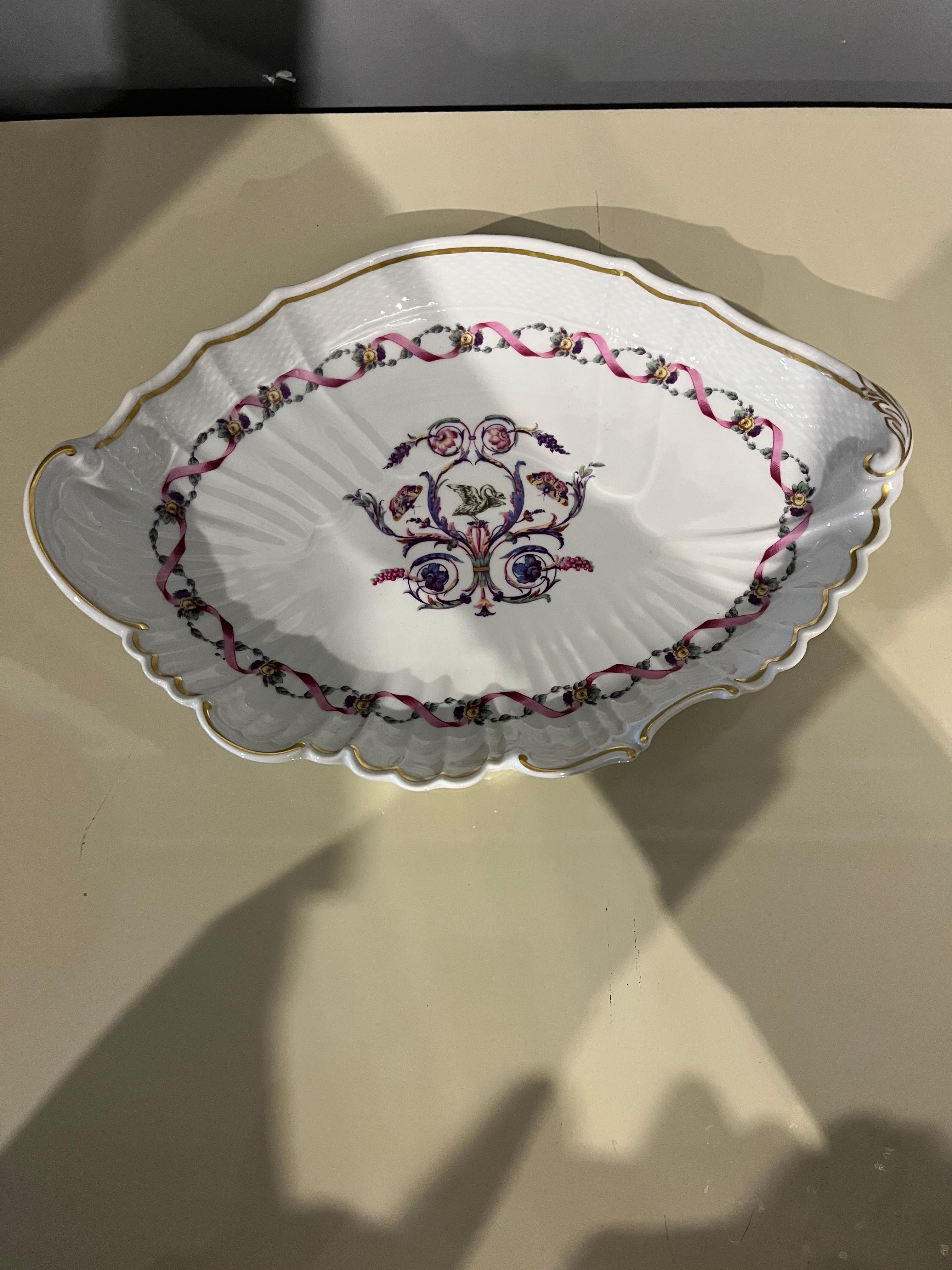 Late 20th Century Richard Ginori's Marescialla in porcelain from the 70s in vendita