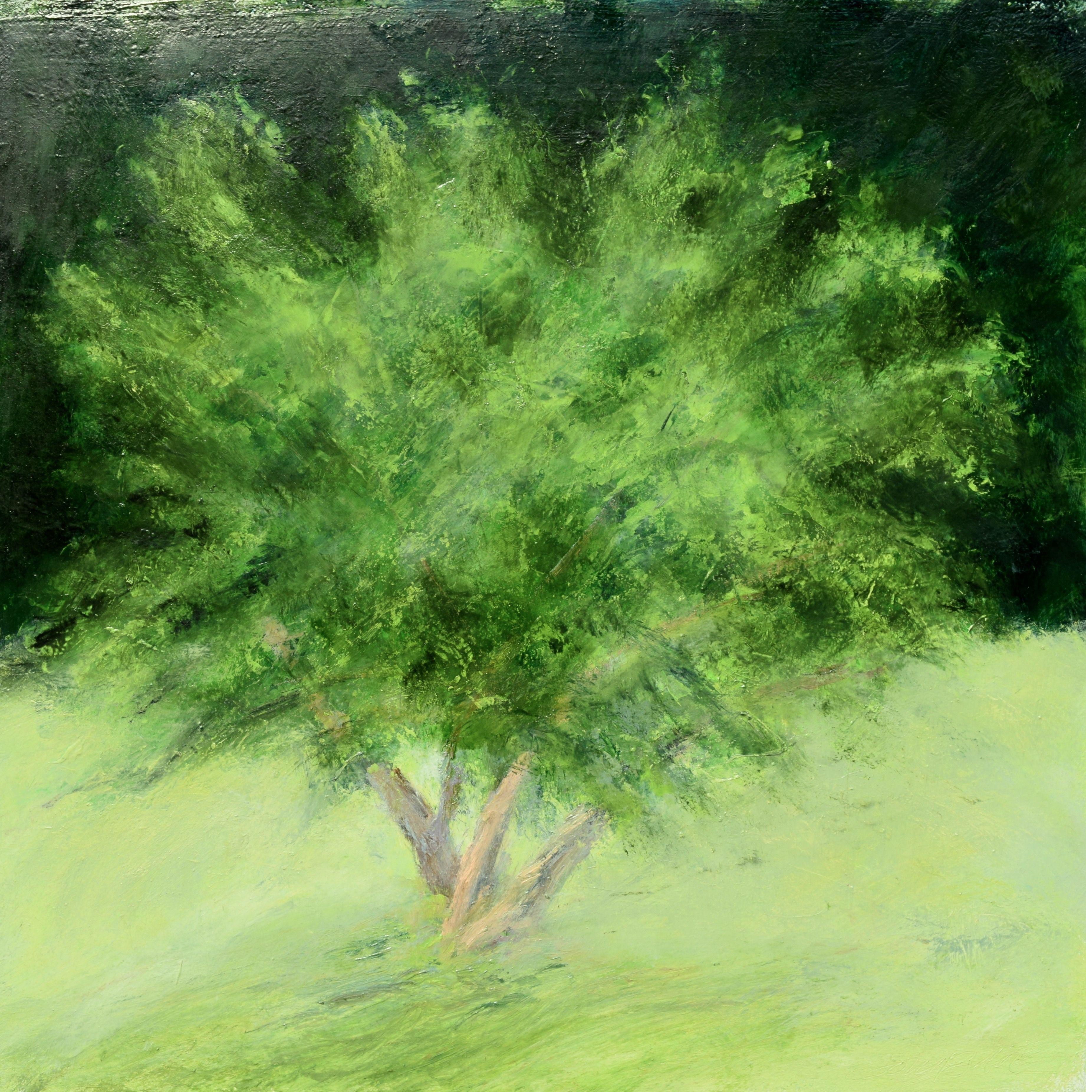ghost tree painting