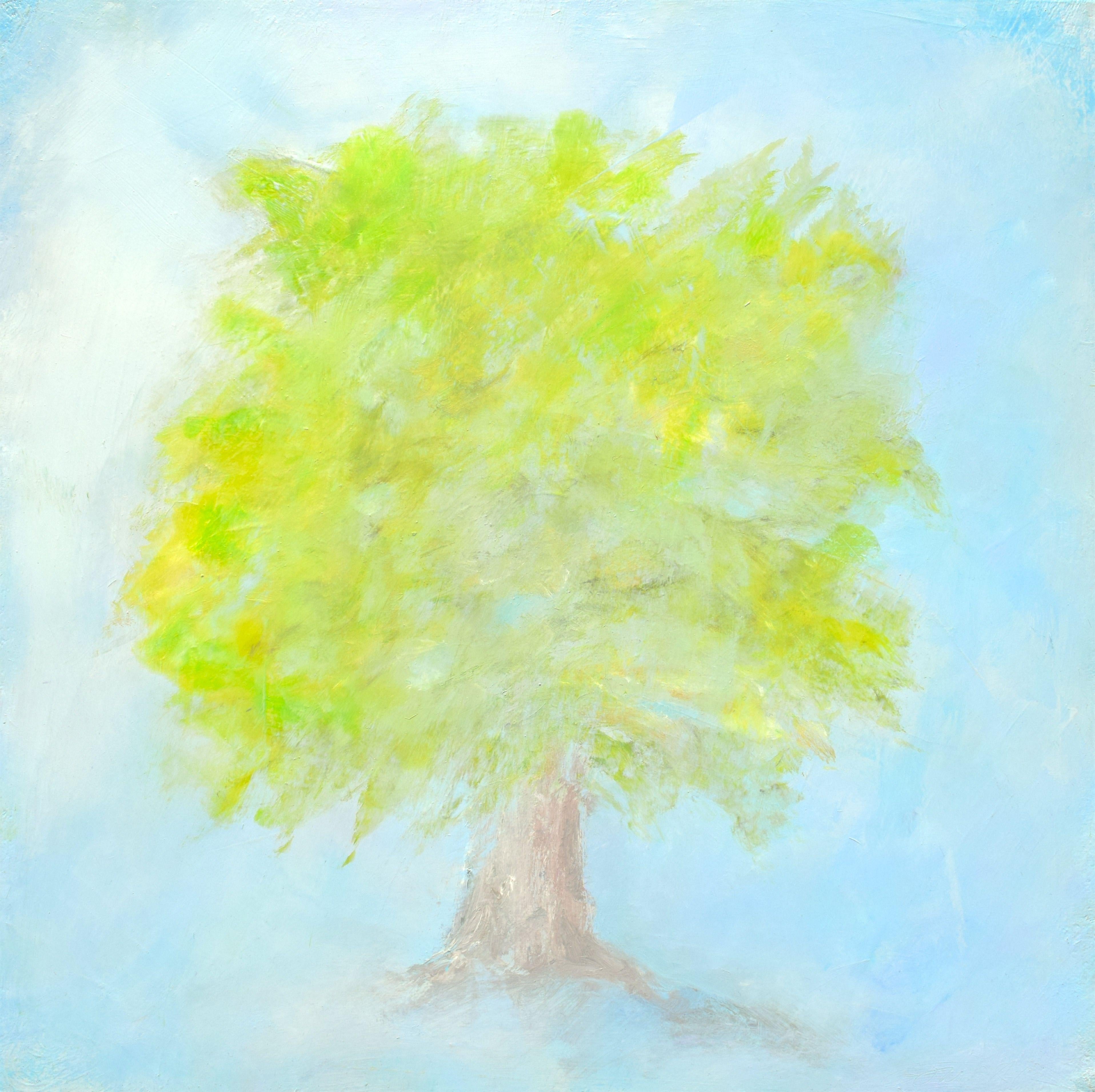 ghost tree painting