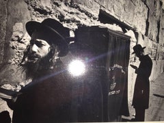 Jerusalem 1967 Vintage Silver Gelatin Photograph Western Wall Kotel Hamaaravi
