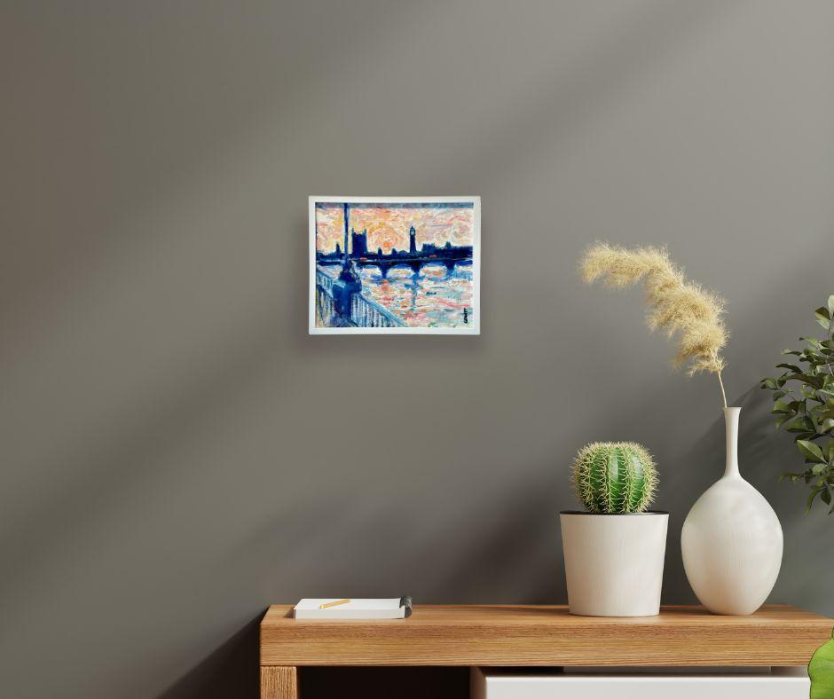 Esta excepcional obra de arte está actualmente expuesta y a la venta en la Galería de Arte Contemporáneo Signet y en Internet.

En 