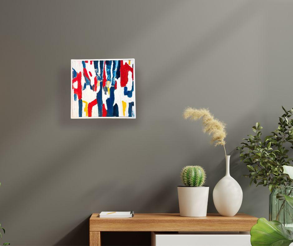 Piccadilly Reflections – Original-Impressionismus, figurative Stadtlandschaftsmalerei-Kunst im Angebot 1