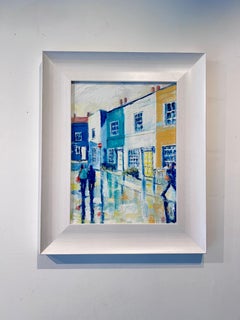 The Colours of Kensington-original impressionism cityscape Oil painting-Art
