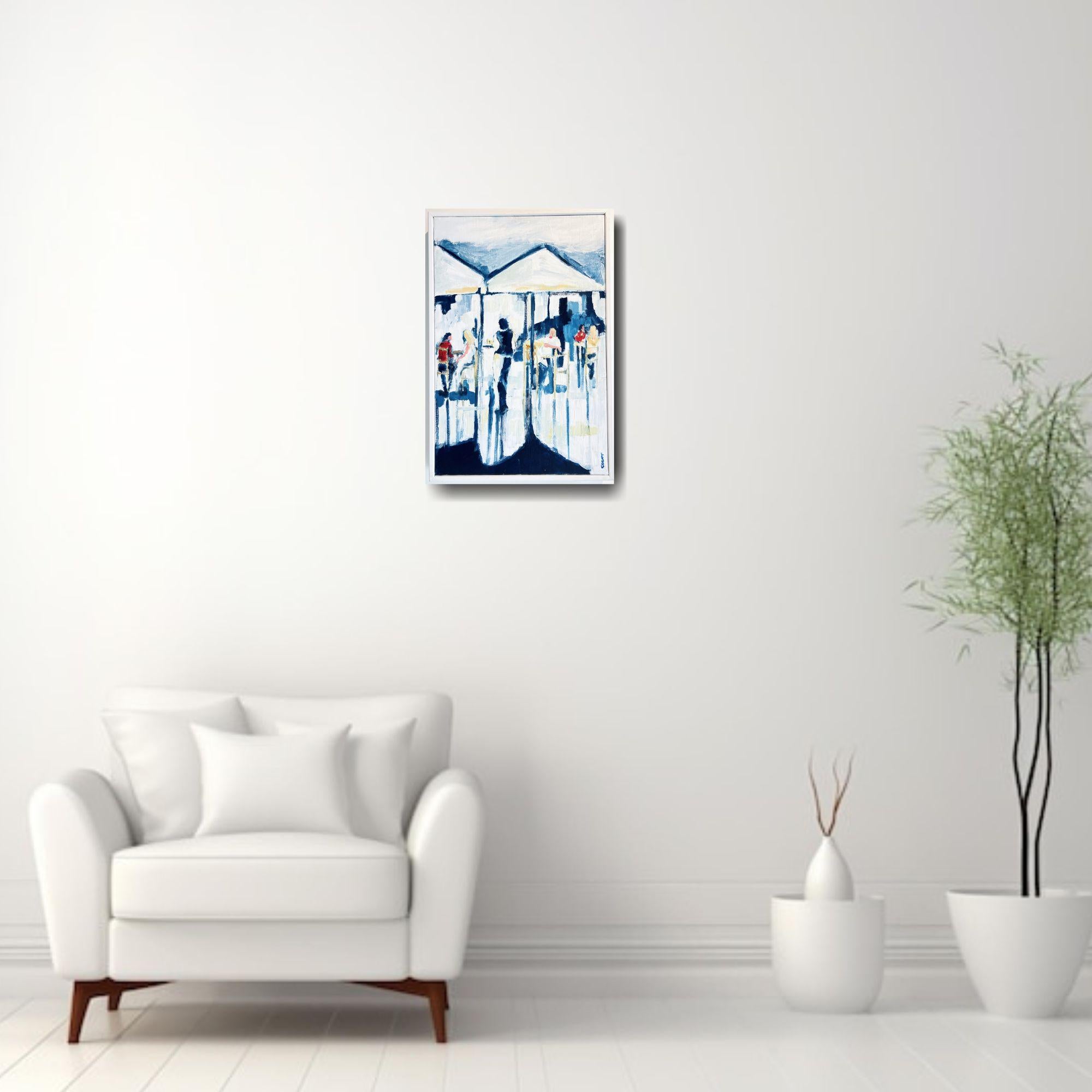 Dieses außergewöhnliche Kunstwerk ist derzeit in der Signet Contemporary Art Gallery und online ausgestellt und zu verkaufen.

