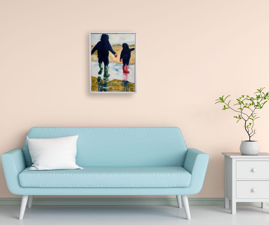 Dieses außergewöhnliche Kunstwerk ist derzeit in der Signet Contemporary Art Gallery und online ausgestellt und zu verkaufen.

