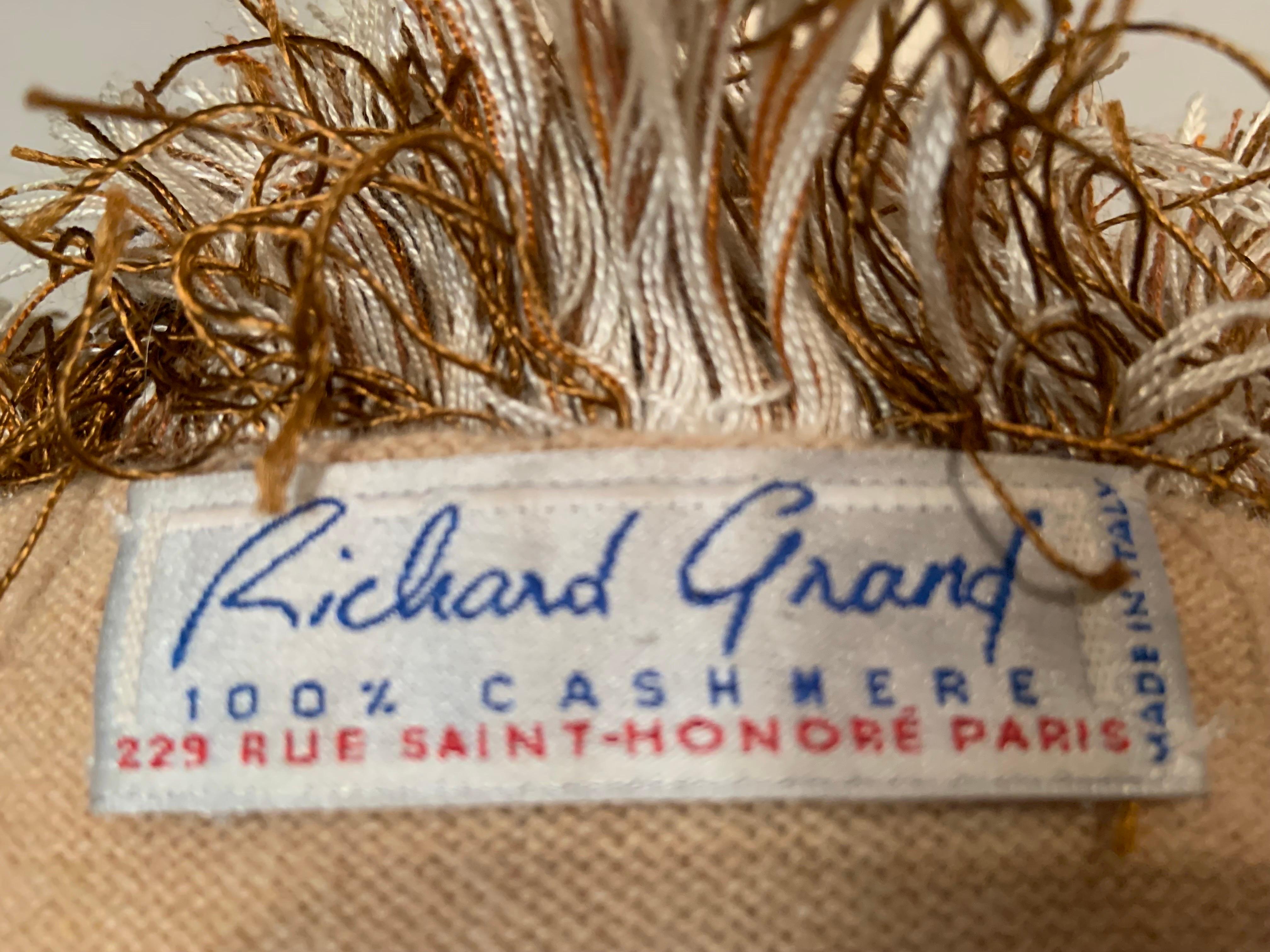Richard Grand, Paris Embellished Cashmere Cardigan Sweater For Sale 4