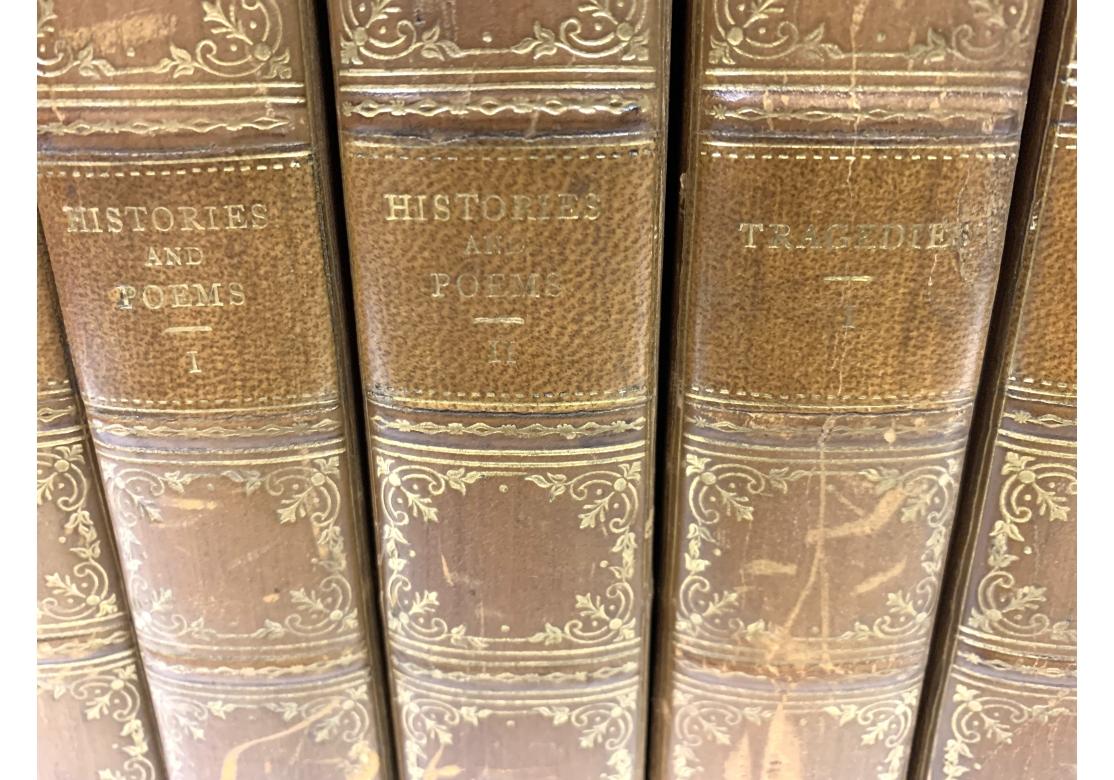 Leather Richard Grant White, Mr. William Shakespeare's Comedies, Histories, Tragedies For Sale