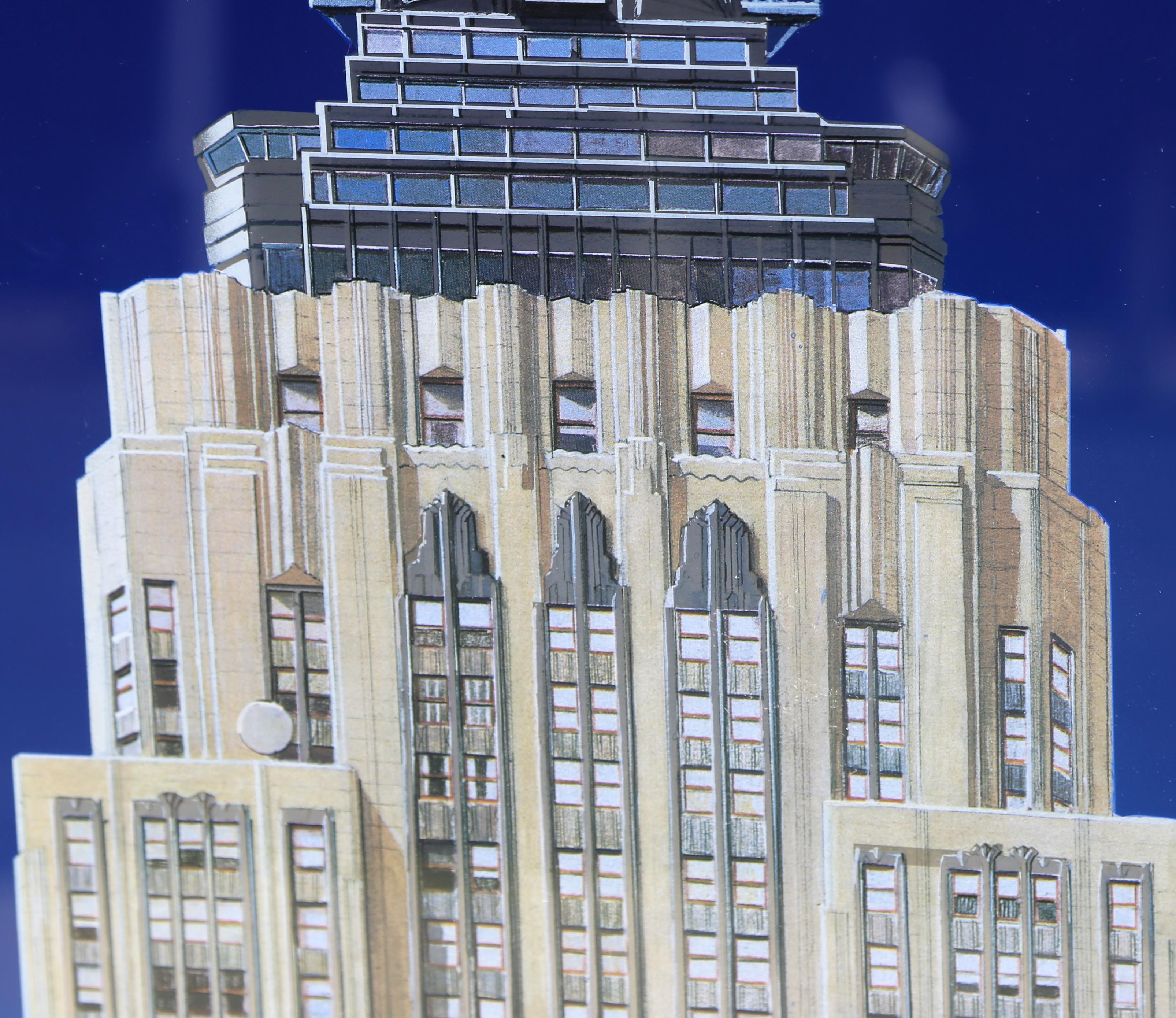 Empire State Building - Print by Richard Haas