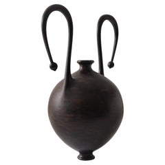 Richard Haining STACKED Carpel Vessel, salvaged Cherry Oxidized Finish AVAILABLE