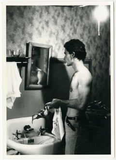 Vintage Self Portrait, Bathroom (Image Mass Murder)