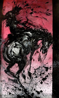Caballo y Jinete - Bucking Red