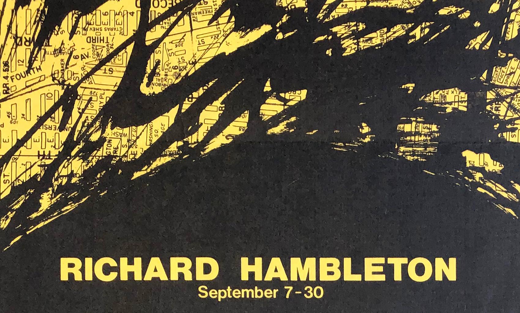 1980s Richard Hambleton poster (shadowman)  1