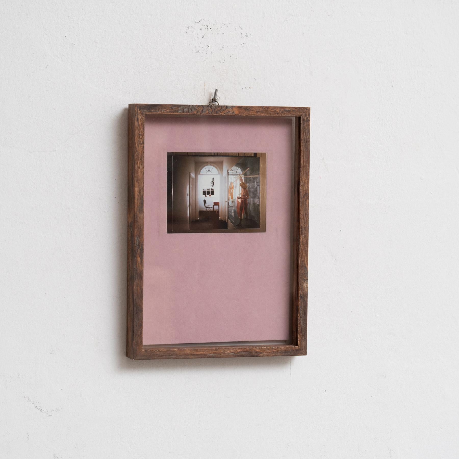 Francese A. Richard Hamilton - Cartolina incorniciata scritta a mano e firmata su Marcel Duchamp in vendita