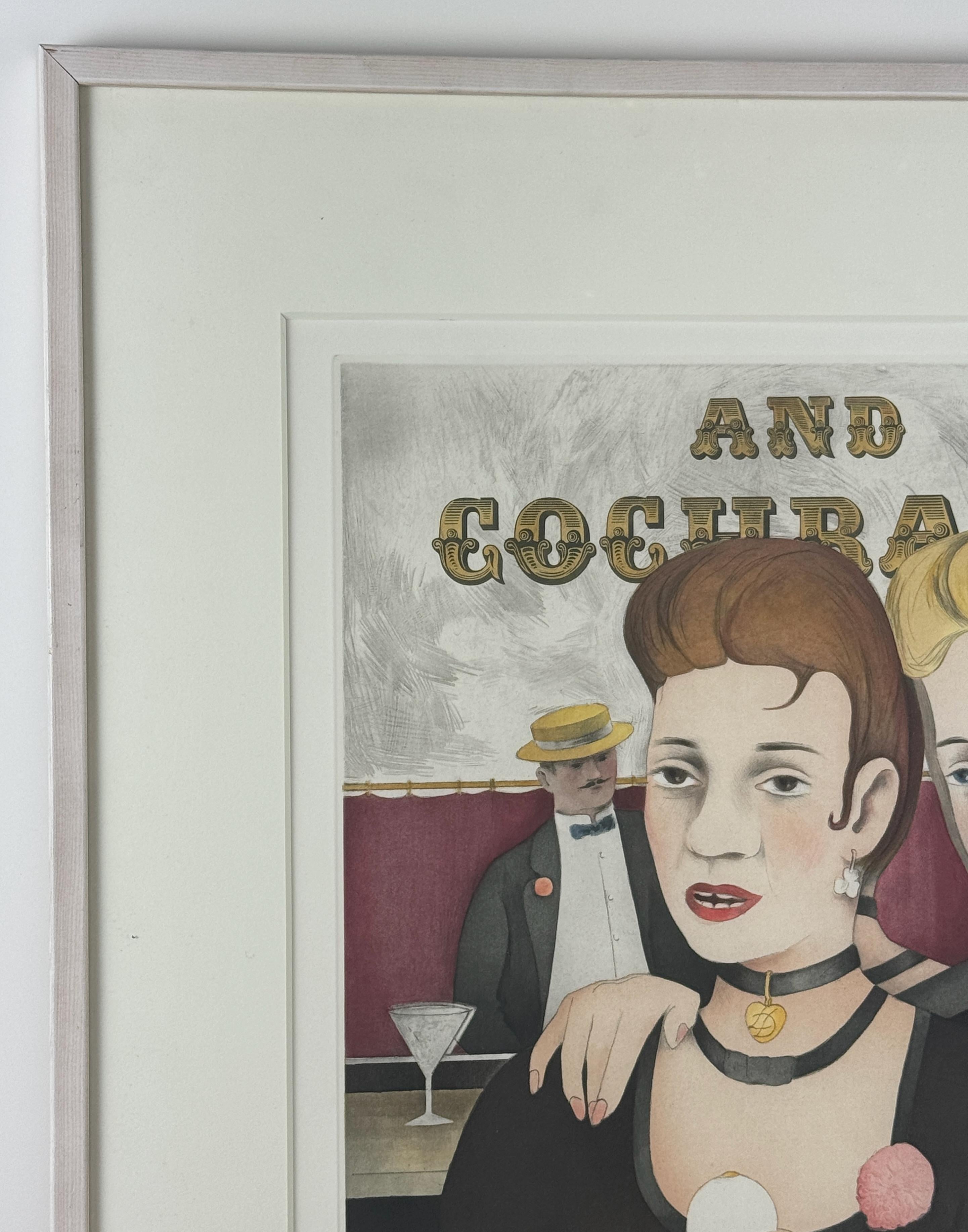 Bronze by gold Richard Hamilton from James Joyce Ulysses barmaids For Sale 5