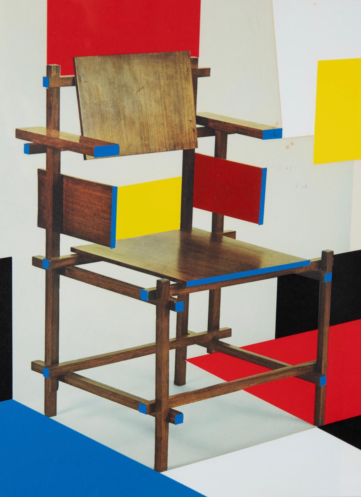 Richard Hamilton - Puesta en escena del Stijl - Colotipia y serigrafía firmadas a mano en venta 2