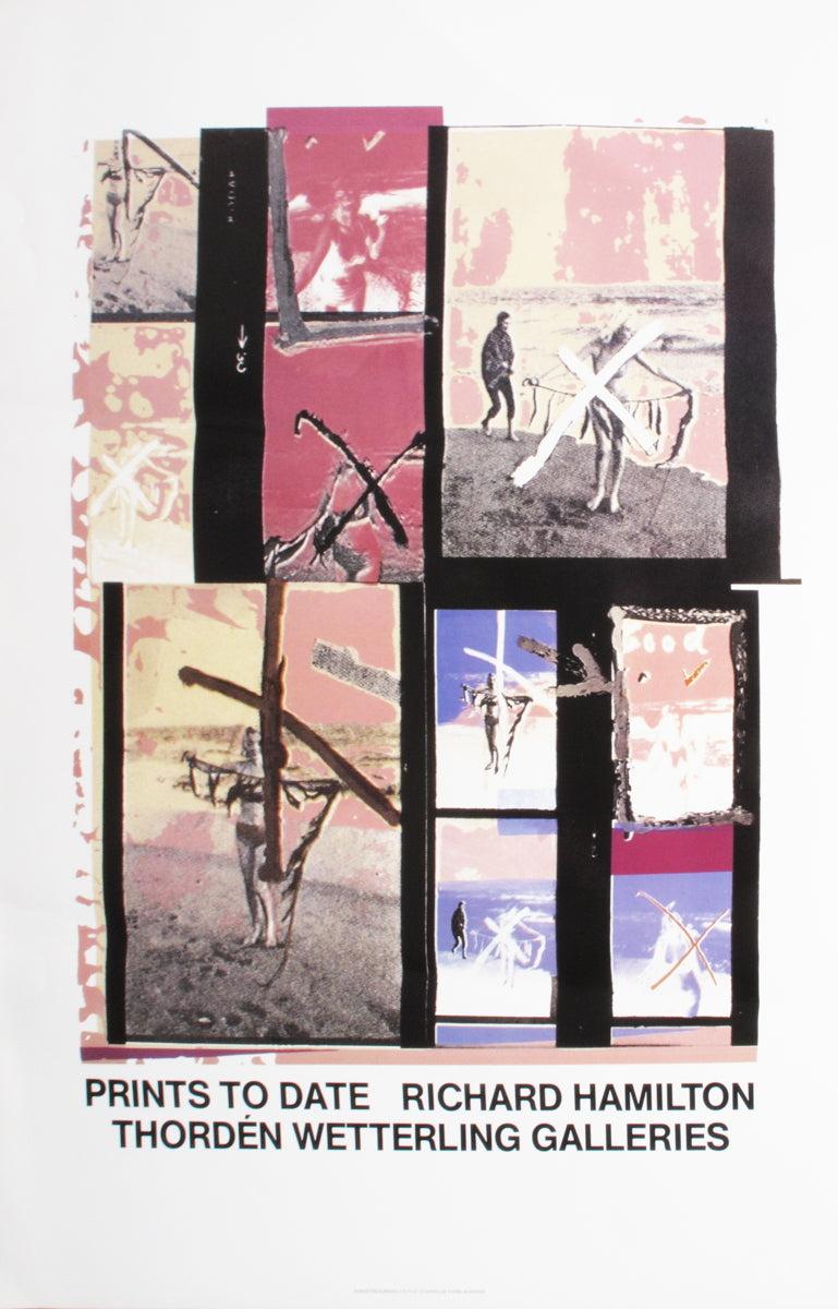 Richard Hamilton 'Thorden Wetterling Galerien'-Plakat