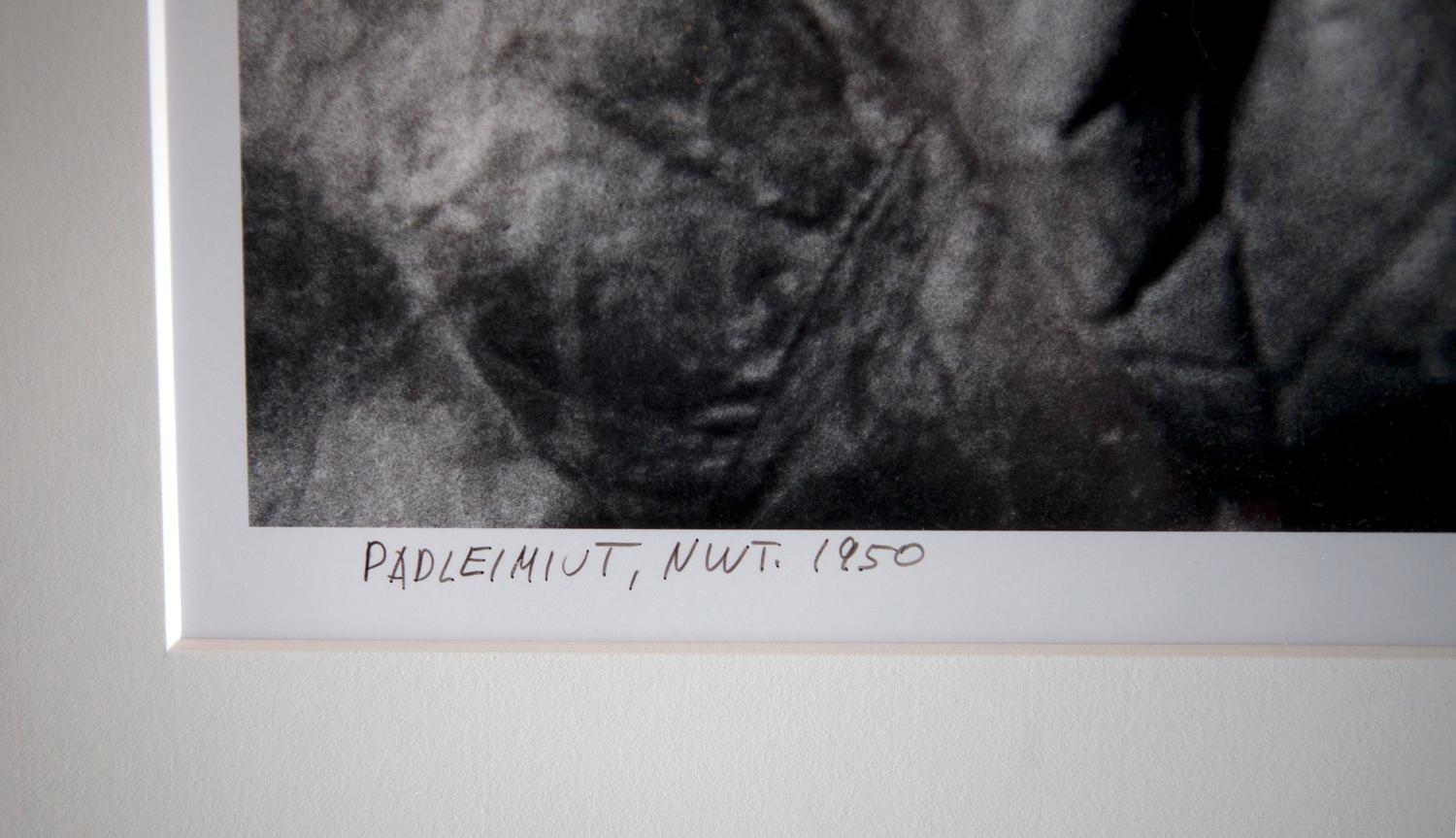 Padleimuit, NWT, 1950 - Gray Black and White Photograph by Richard Harrington