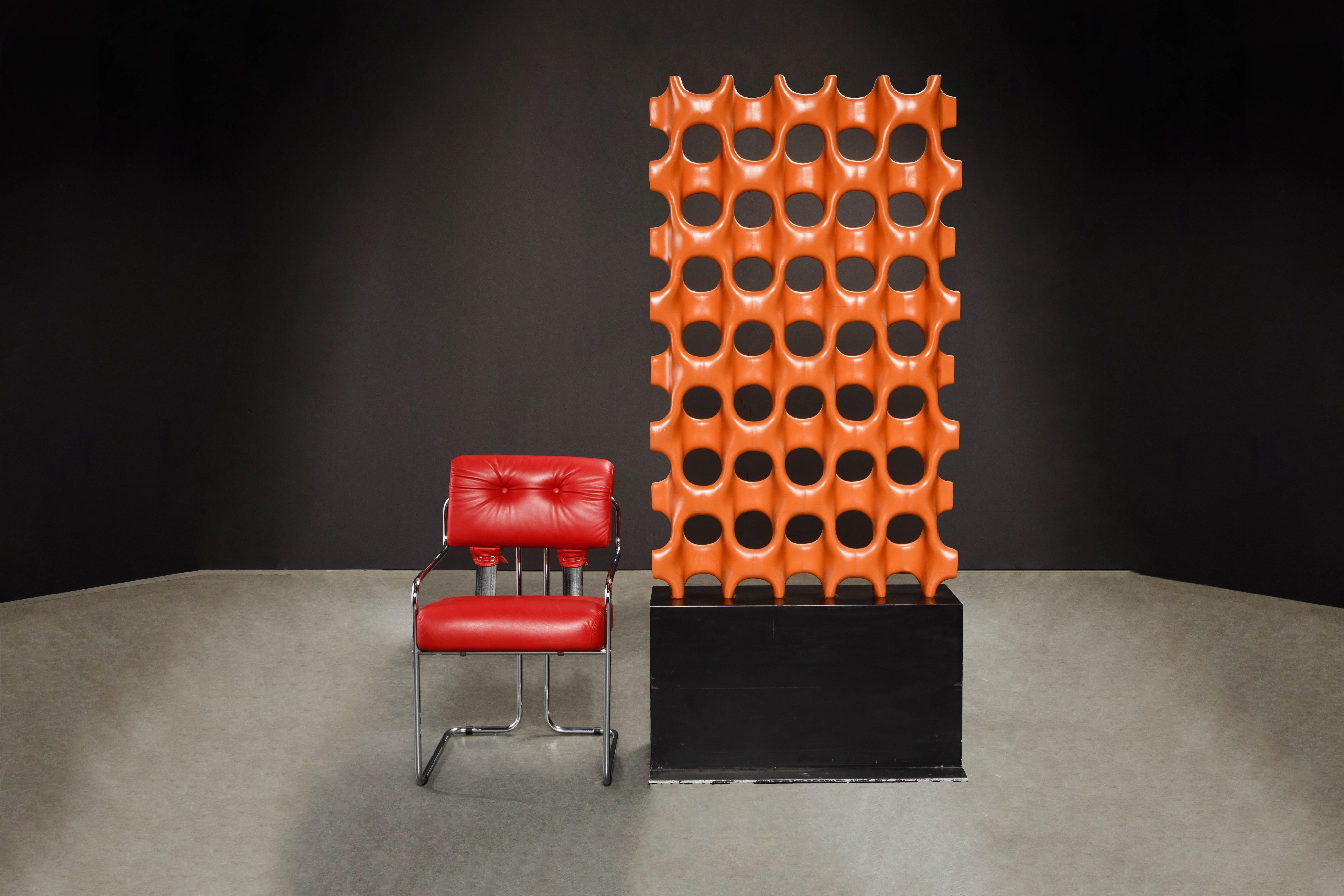 Metal Richard Harvey Sculpta-Grille Model C-20 Freestanding Room Divider, 1959