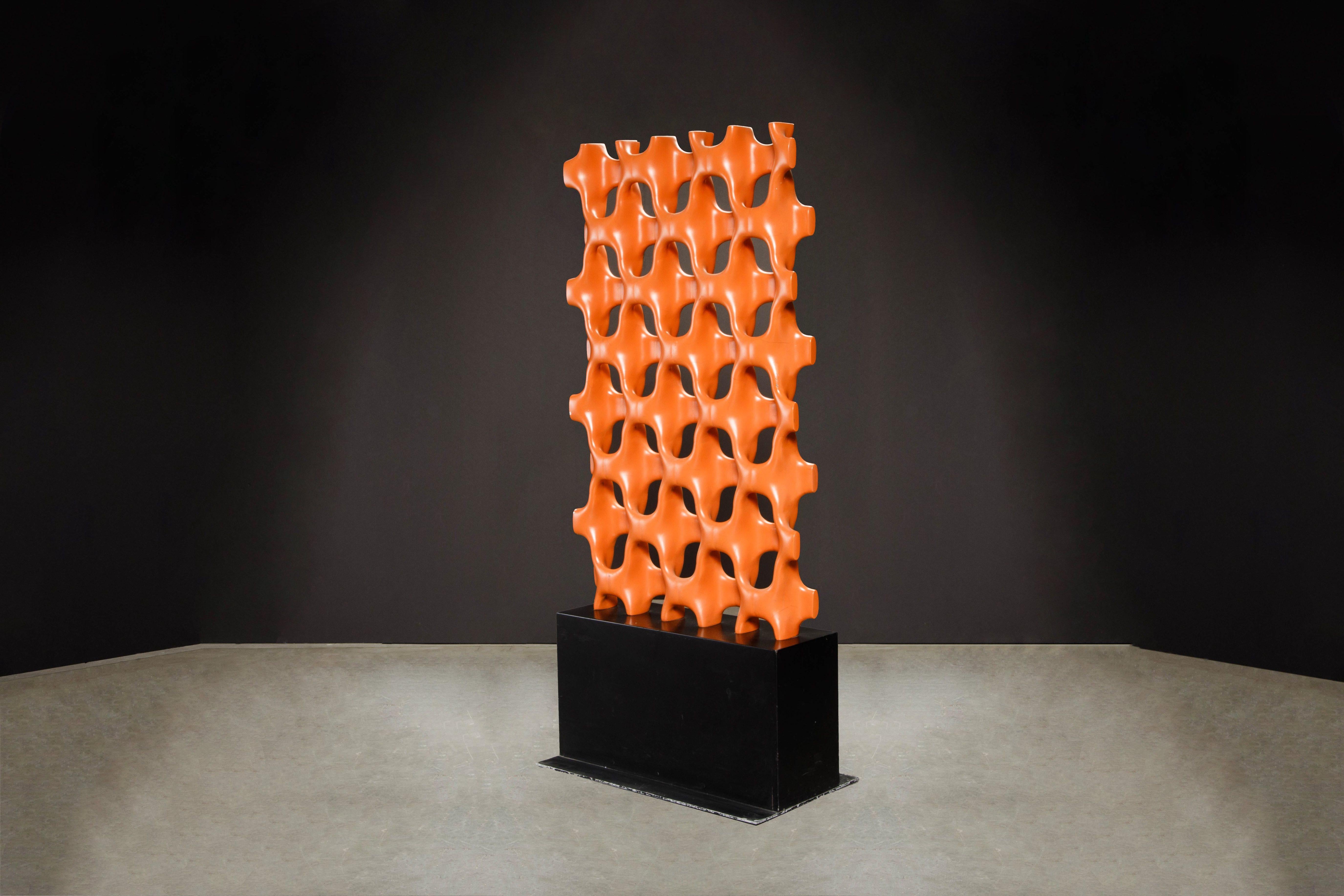 Mid-20th Century Richard Harvey Sculpta-Grille Model C-20 Freestanding Room Divider, 1959 