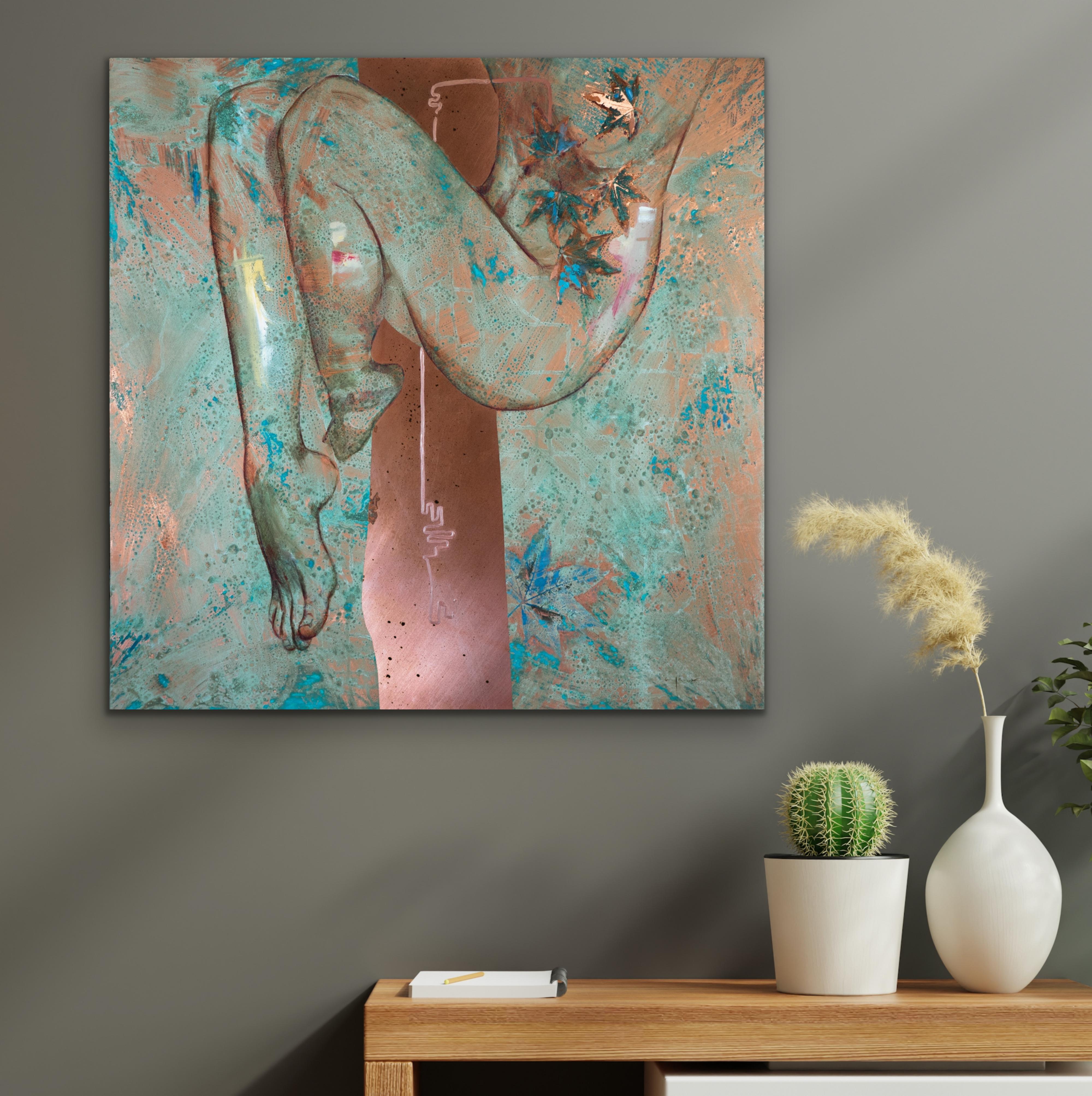 Richard Hawk definisce le sue opere ad olio su rame una 