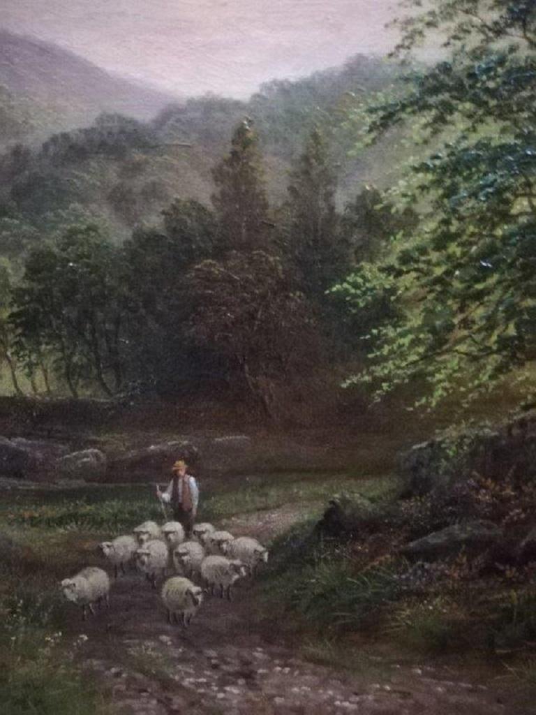 Se trata de un óleo original y único del artista. Richard Hayes expuso 