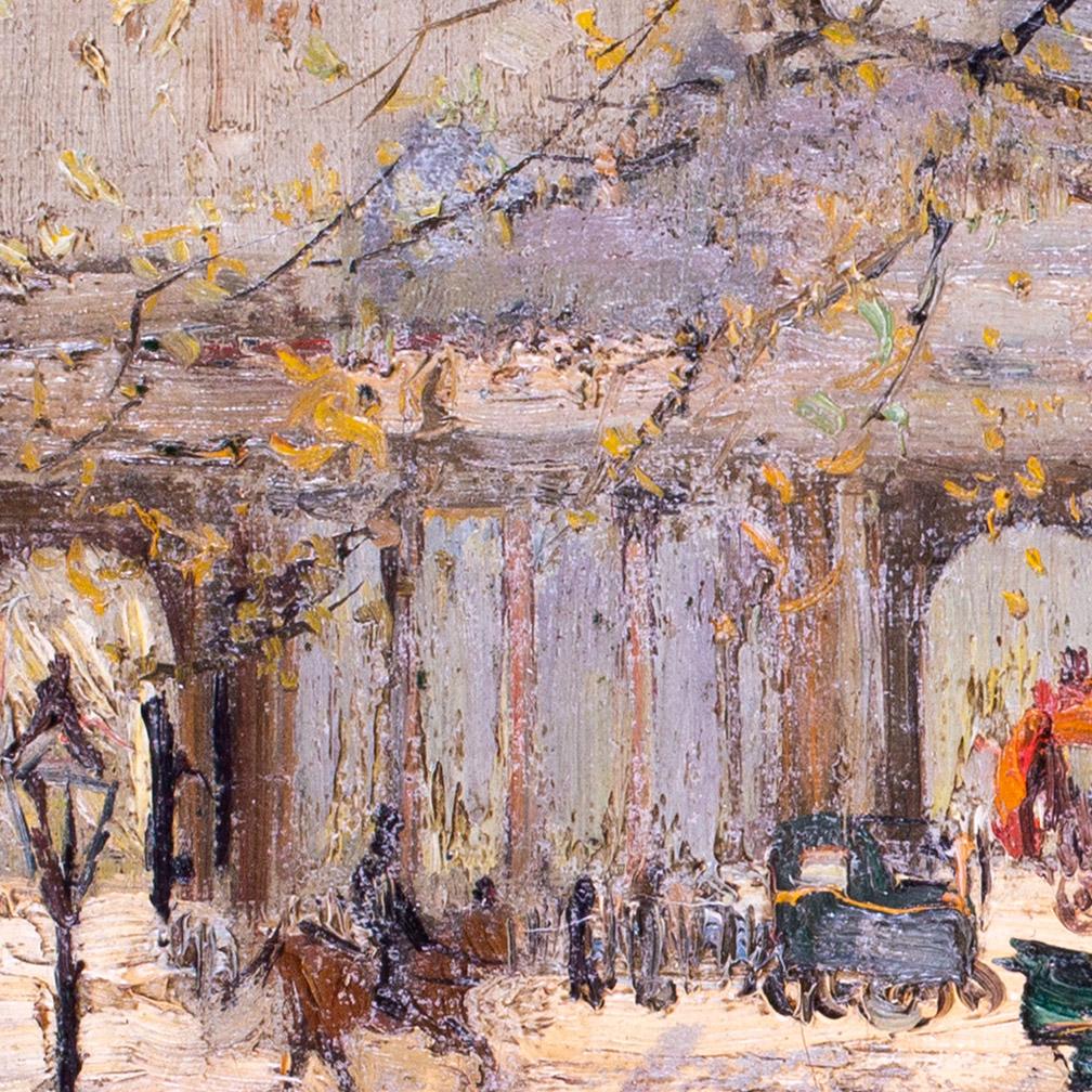Hyde Park, Londra, 1900 dell'artista americano Richard Hayley Lever, olio su tela in vendita 3