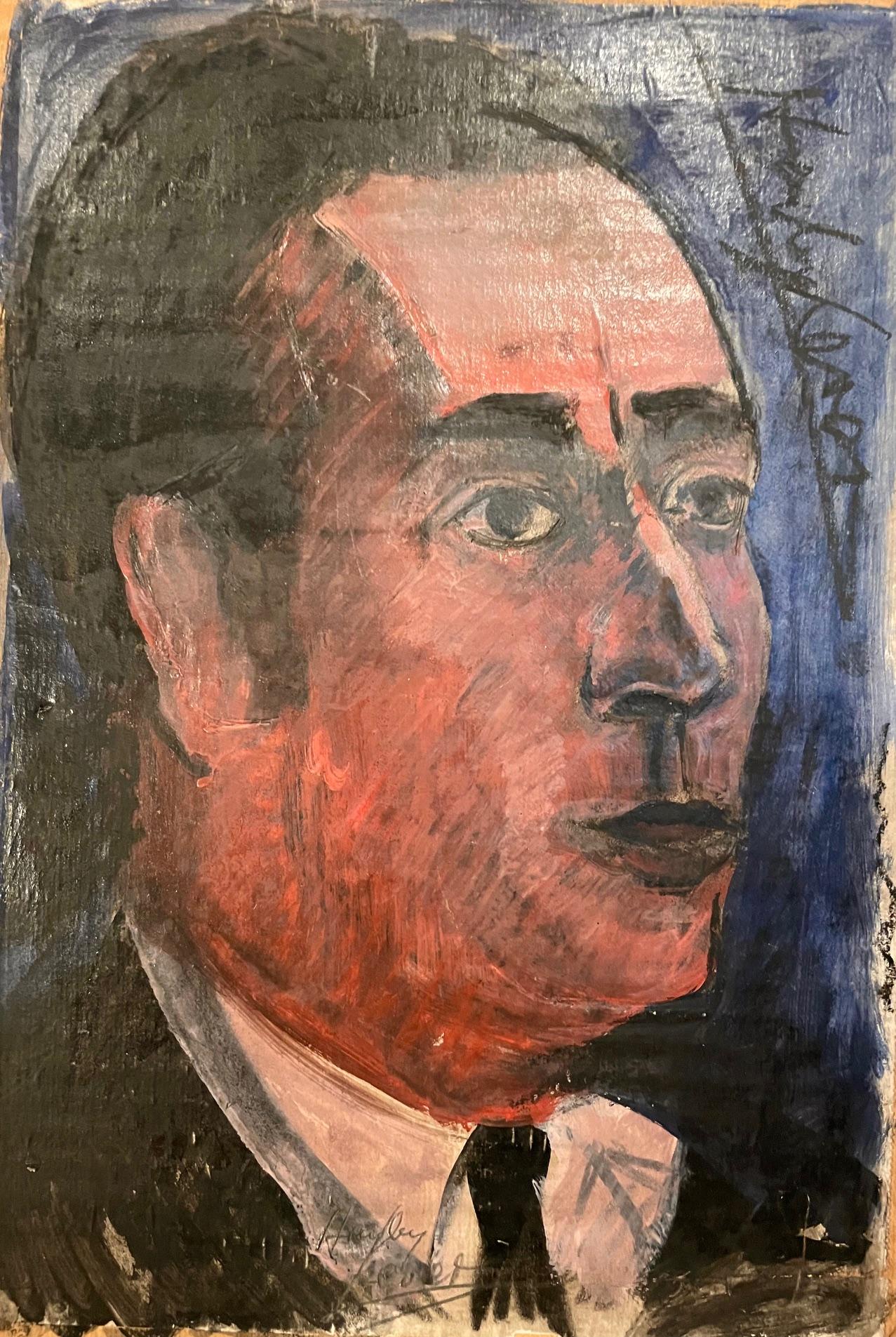 Portrait Painting Richard Hayley Lever - Inconnu 