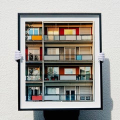 49 Via Dezza au coucher du soleil, Milan - Photographie d'architecture italienne