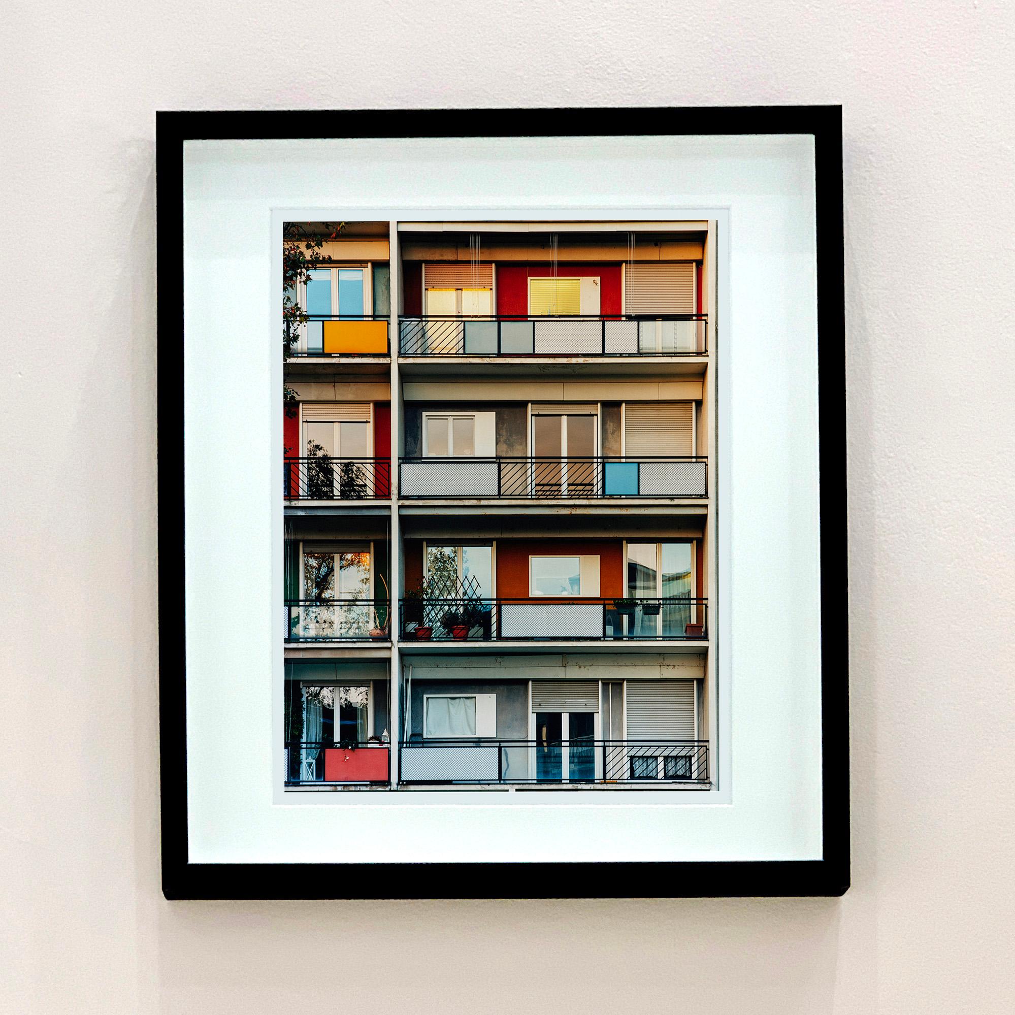 49 Via Dezza at Sunset, Gio Ponti Italian architecture photograph from Richard Heeps series A Short History of Milan. 

A Short History of Milan' began in November 2018 for a special project featuring at the Affordable Art Fair Milan 2019 and the
