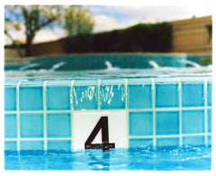 Quatre pieds, piscine du Maroc, Las Vegas, Nevada - Photographie couleur américaine