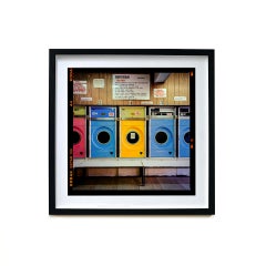 50p Only, Cambridge - Multicolor Vintage Launderette Interior Photograph