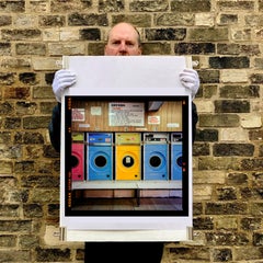 50p Only, Cambridge - Multicolor Vintage Launderette Interior Photograph