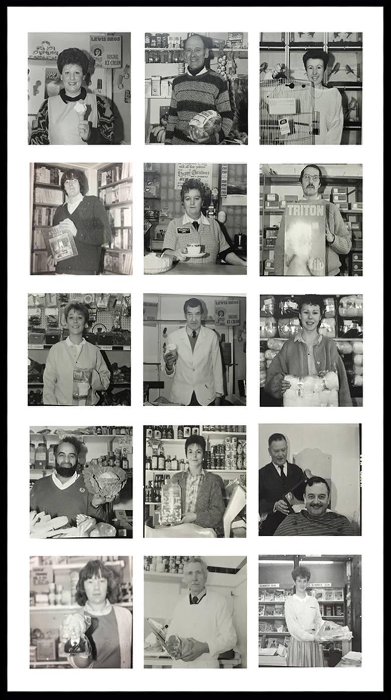 Richard Heeps Black and White Photograph - A Nation of Shopkeepers - Black and white, portrait photography