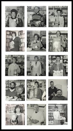 Vintage A Nation of Shopkeepers - Black and white, portrait photography