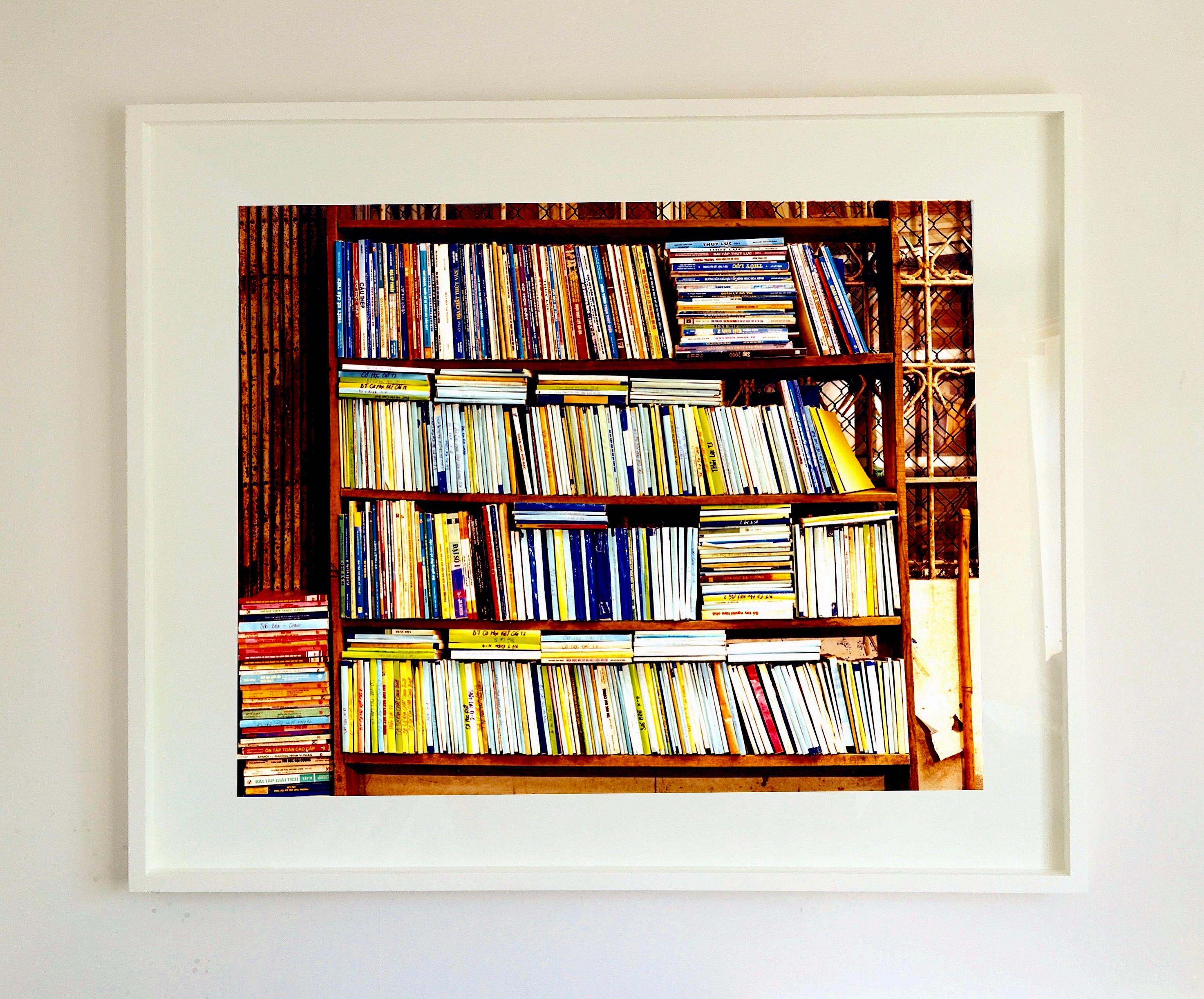 Academic Books, Hanoi - Contemporary Asian Color Photography - Beige Print by Richard Heeps