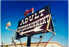Adult Entertainment, Beatty, Nevada - Americana Pop Art Color Photography