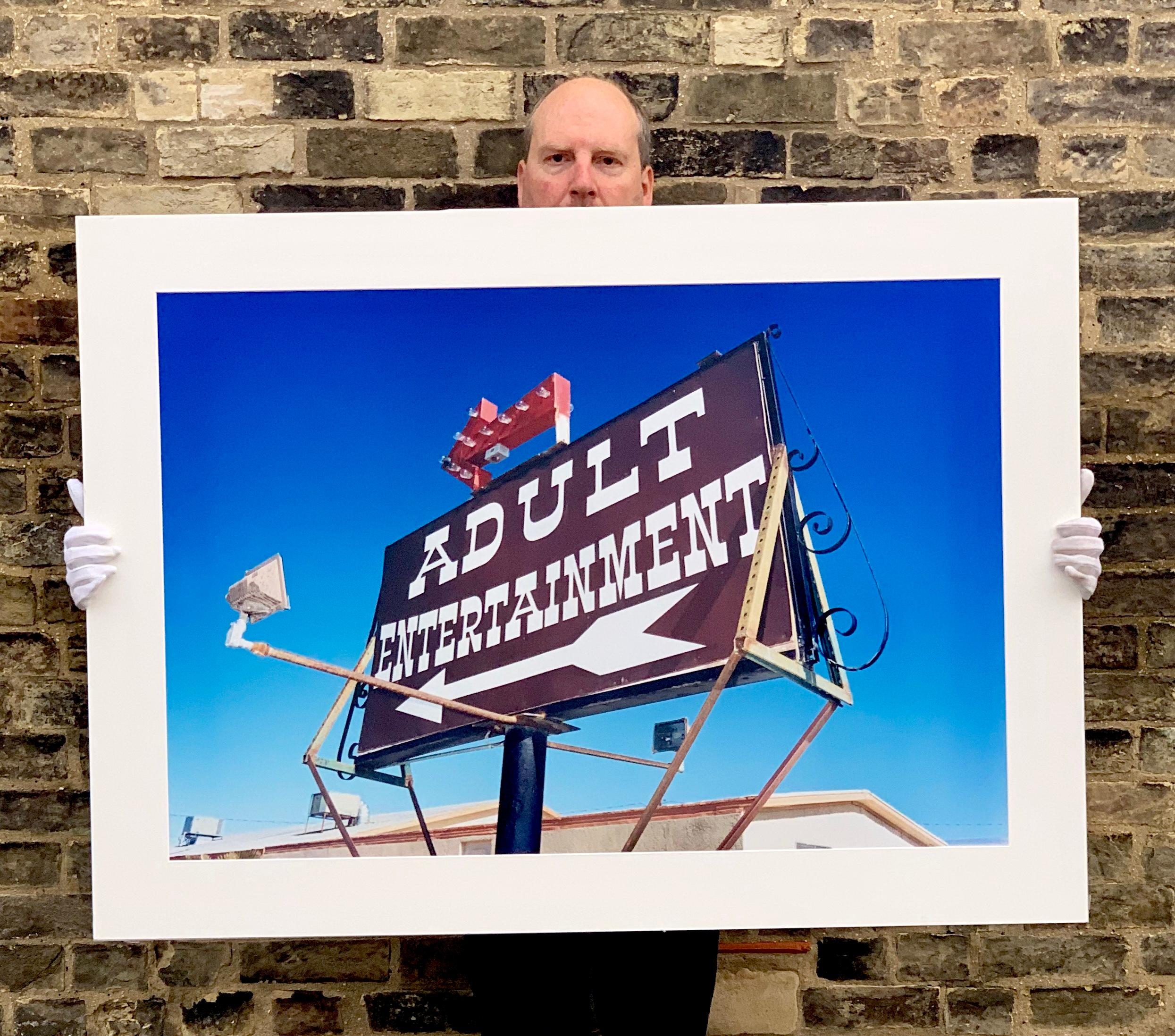 Adult Entertainment, Beatty, Nevada - Americana Pop Art Color Photography For Sale 1