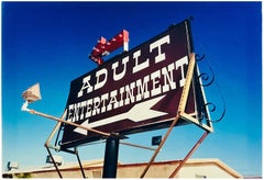 Adult Entertainment, Nevada - American Pop Art Color Photography Large Framed