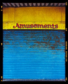 Amusements, Porthcawl - Seaside Typography Photography