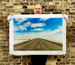 Approach Road to Bonneville, Utah - American Landscape Photo