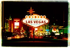 Arriving and Leaving, Las Vegas, Two Framed American Color Pop Art Photograph