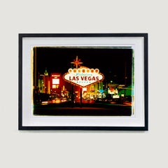 Arrivo, Las Vegas, fotografia Pop Art americana a colori