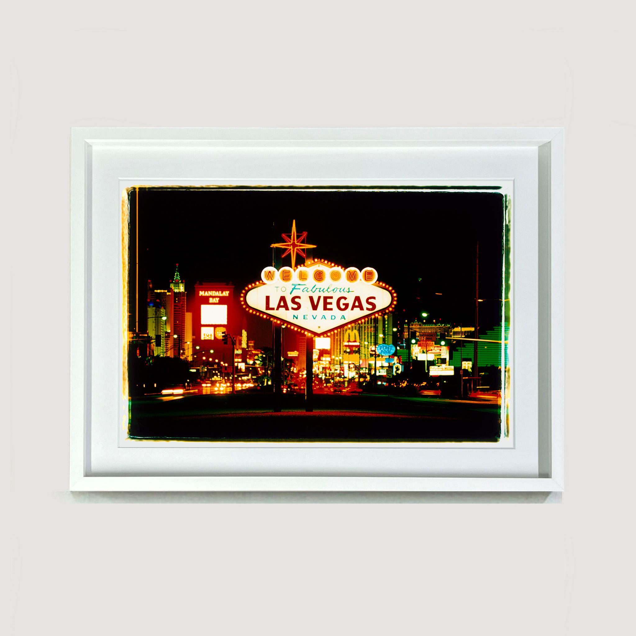 Arriving, Las Vegas, American Color Pop Art Photograph - Contemporary Print by Richard Heeps