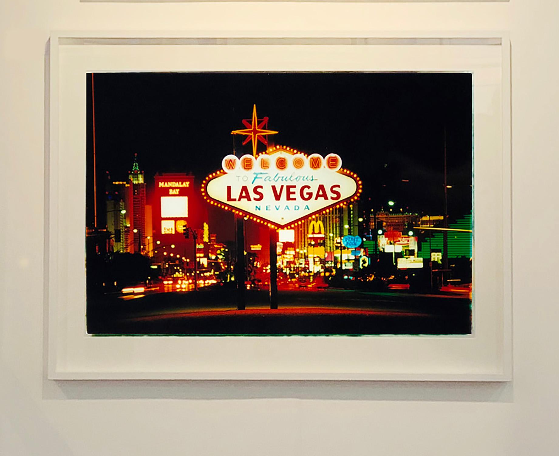 Arriving, Las Vegas - American Sign Color Photography For Sale 2