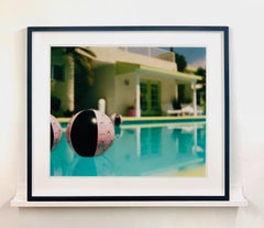 Beach Ball - Ballantines Movie Colony, Palm Springs, California - Color Photo