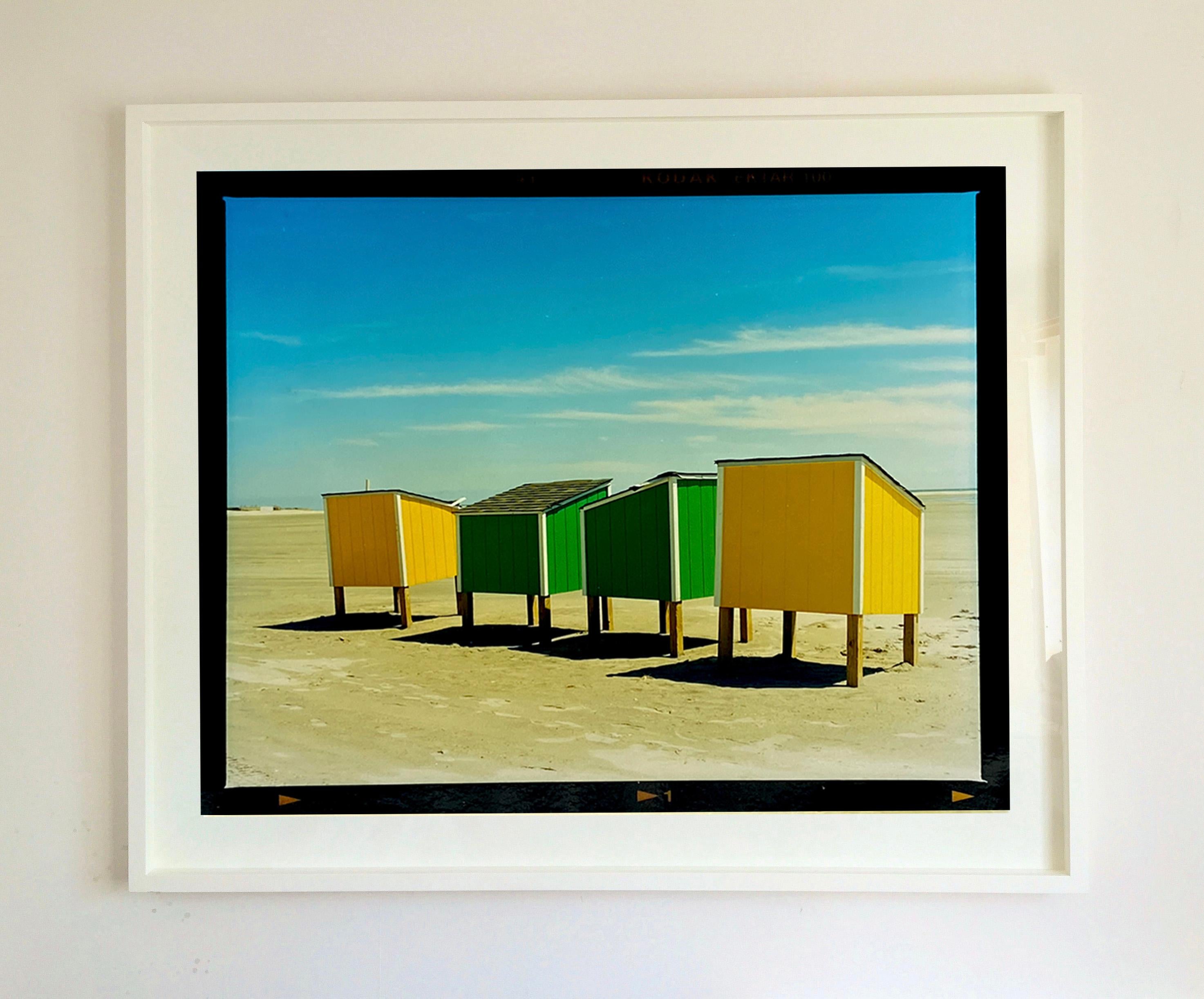 Beach Lockers, Wildwood, New Jersey - American Coastal Color Photography For Sale 1