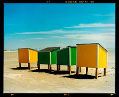 Lockers, Wildwood, New Jersey - Photographie couleur de la côte américaine