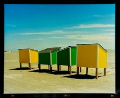 Used Beach Lockers, Wildwood, New Jersey - American Coastal Color Photography