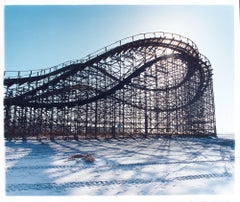 Rollercoaster de plage, bois sauvage, New Jersey - Photographie architecturale en couleur